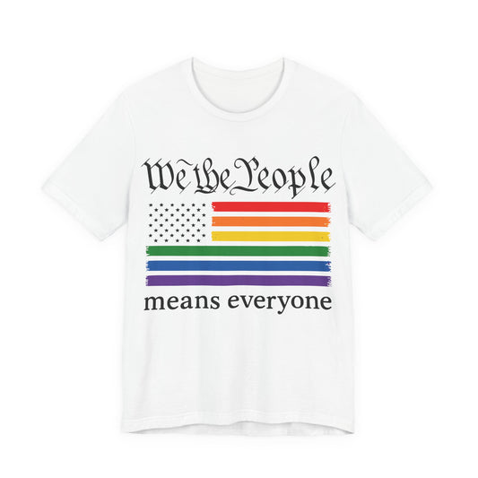 United in Color™ We the People Pride Rainbow T-Shirt