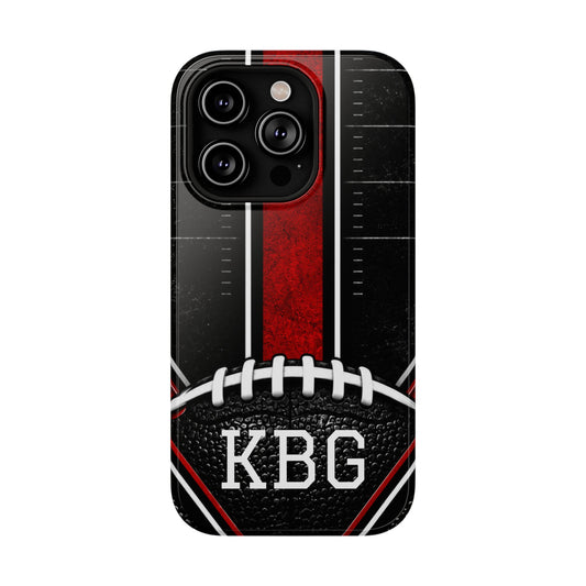Redline Gridiron™ Personalized Impact-Resistant iPhone Case