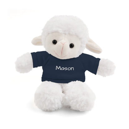 Personalized Name Stuffed Animal with T-Shirt