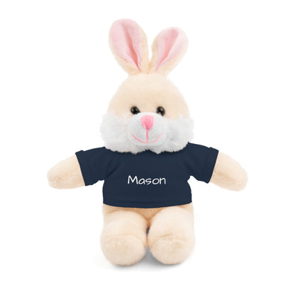 Personalized Name Stuffed Animal with T-Shirt