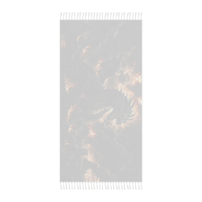 Ashen Dominion™ Dragon Beach Blanket