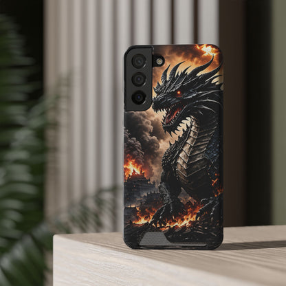 Ashen Dominion™ Dragon Samsung Galaxy Case with Card Holder