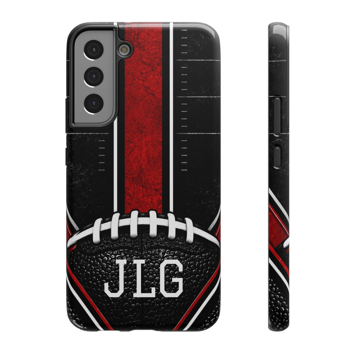 Redline Gridiron™ Personalized Samsung Galaxy Impact-Resistant Case