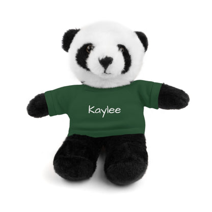 Personalized Name Stuffed Animal with T-Shirt
