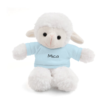 Personalized Name Stuffed Animal with T-Shirt