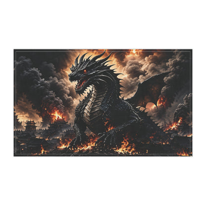 Ashen Dominion™ Dragon Tea Towel