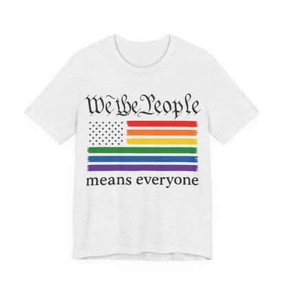 United in Color™ We the People Pride Rainbow T-Shirt