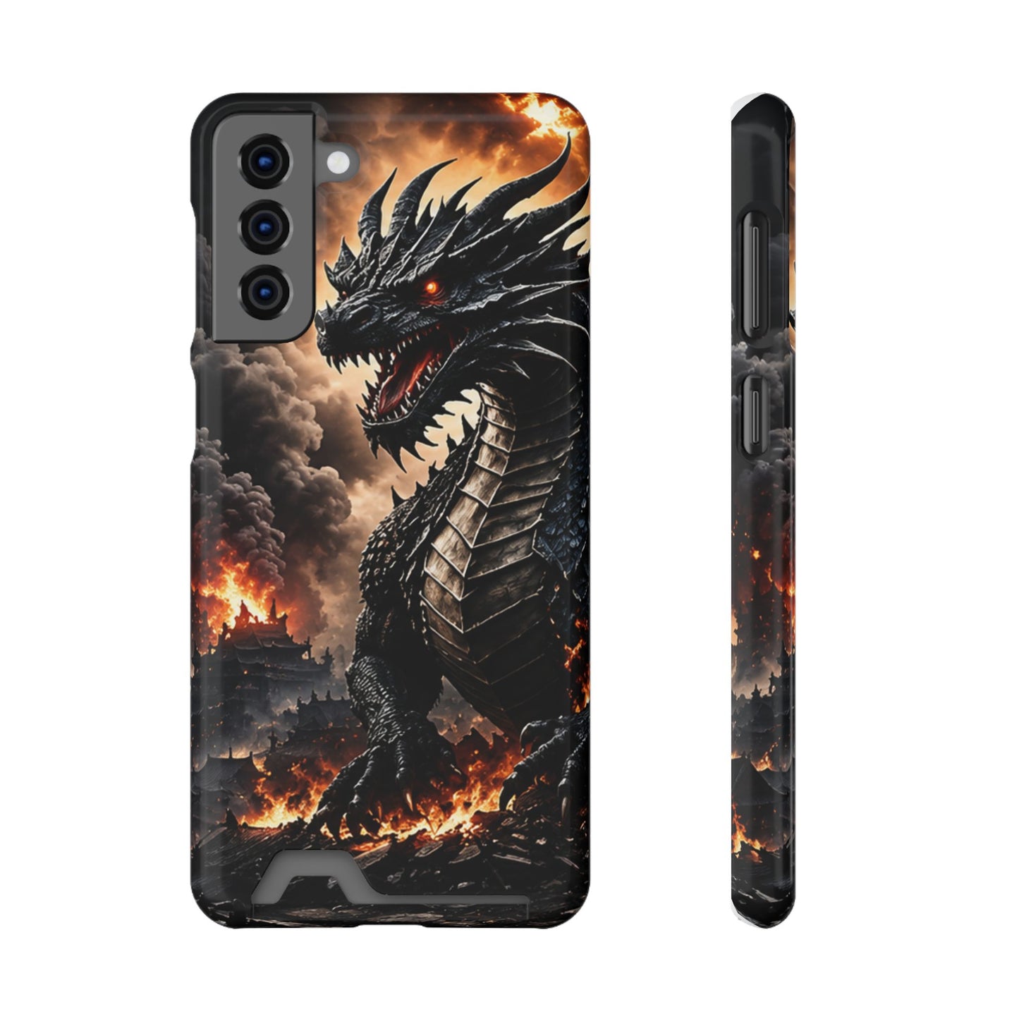 Ashen Dominion™ Dragon Samsung Galaxy Case with Card Holder