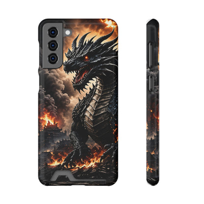Ashen Dominion™ Dragon Samsung Galaxy Case with Card Holder