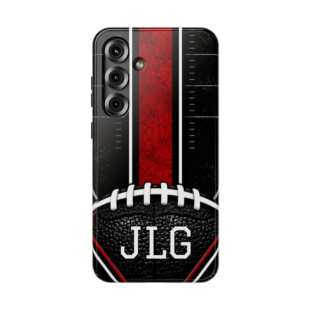 Redline Gridiron™ Personalized Samsung Galaxy Impact-Resistant Case