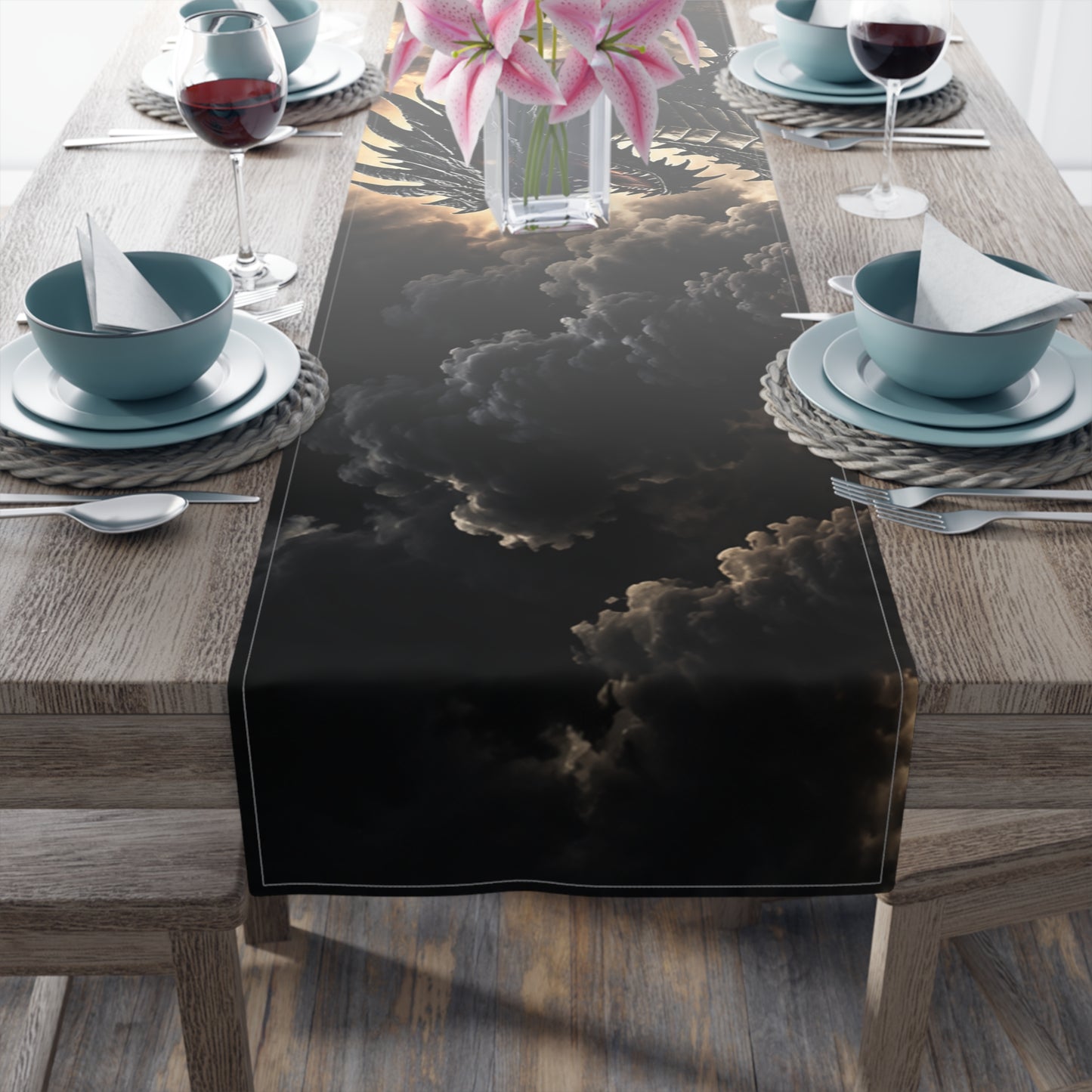 Ashen Dominion™ Dragon Table Runner