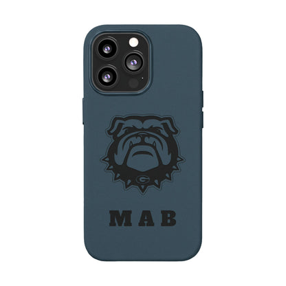 Personalized Georgia Bulldog™ Engraved iPhone Leather Case