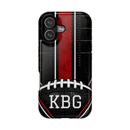 Redline Gridiron™ Personalized Impact-Resistant iPhone Case