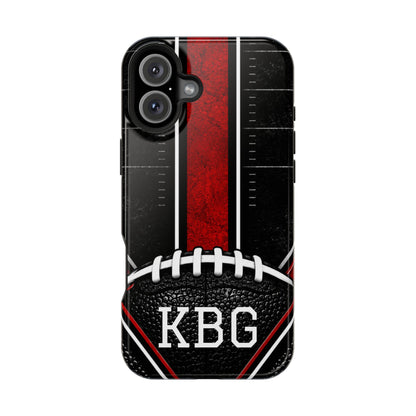 Redline Gridiron™ Personalized Impact-Resistant iPhone Case