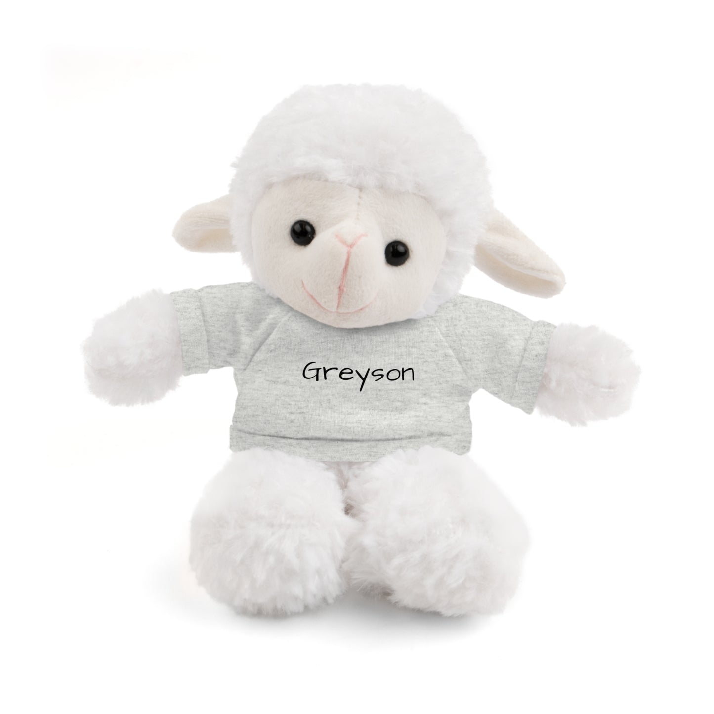 Personalized Name Stuffed Animal with T-Shirt