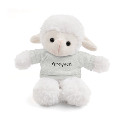 Personalized Name Stuffed Animal with T-Shirt