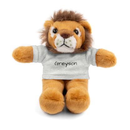 Personalized Name Stuffed Animal with T-Shirt