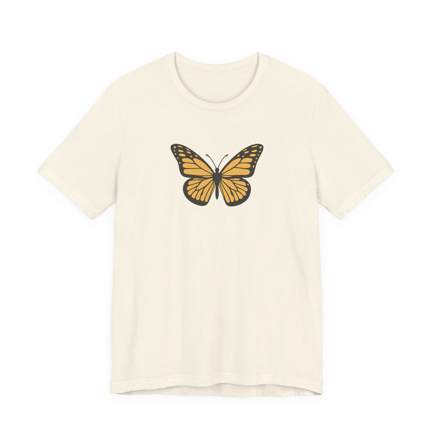 Golden Wings™ Vintage Butterfly Graphic T-Shirt