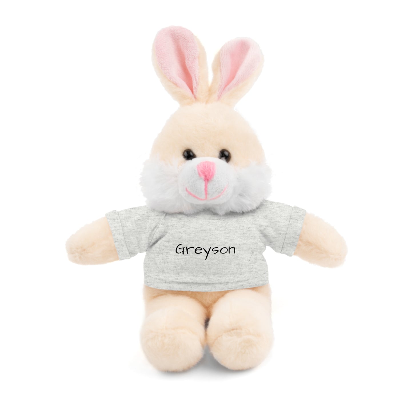 Personalized Name Stuffed Animal with T-Shirt