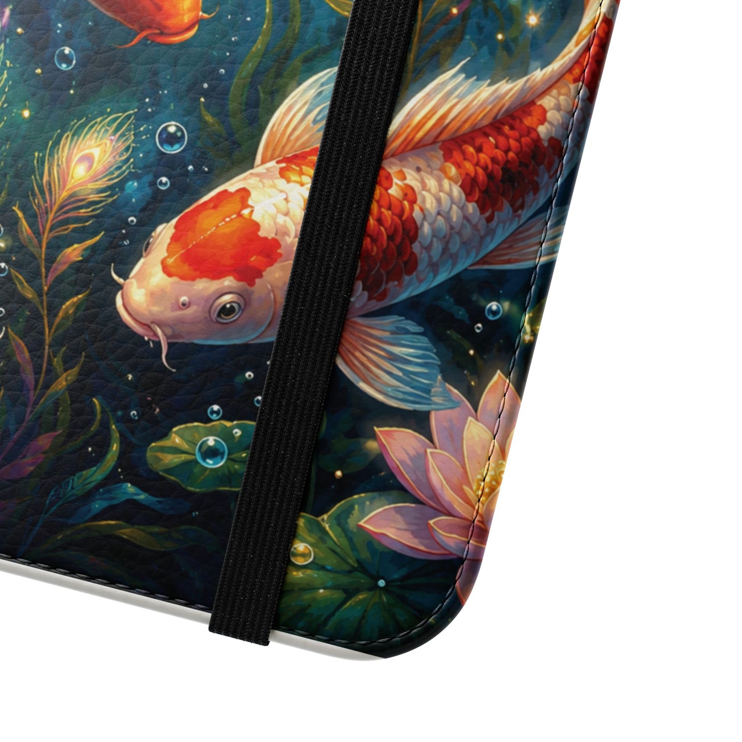 Koi Serenity™ iPhone Flip Wallet Case