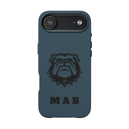 Personalized Georgia Bulldog™ Engraved iPhone Leather Case