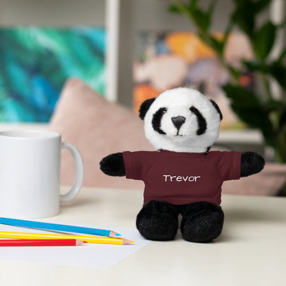 Personalized Name Stuffed Animal with T-Shirt