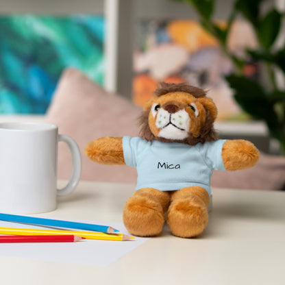 Personalized Name Stuffed Animal with T-Shirt