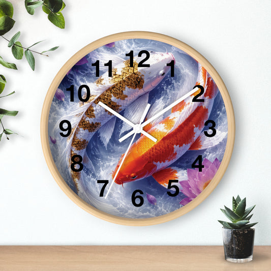 Lotus Ascension™ Wall Clock
