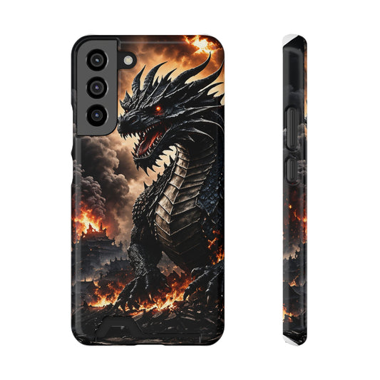 Ashen Dominion™ Dragon Samsung Galaxy Case with Card Holder
