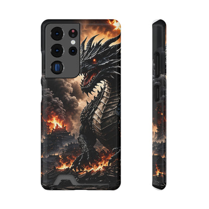 Ashen Dominion™ Dragon Samsung Galaxy Case with Card Holder
