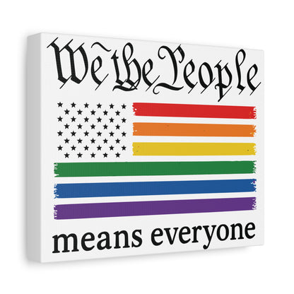 United in Color™ Pride Stripe Matte Canvas Wall Art