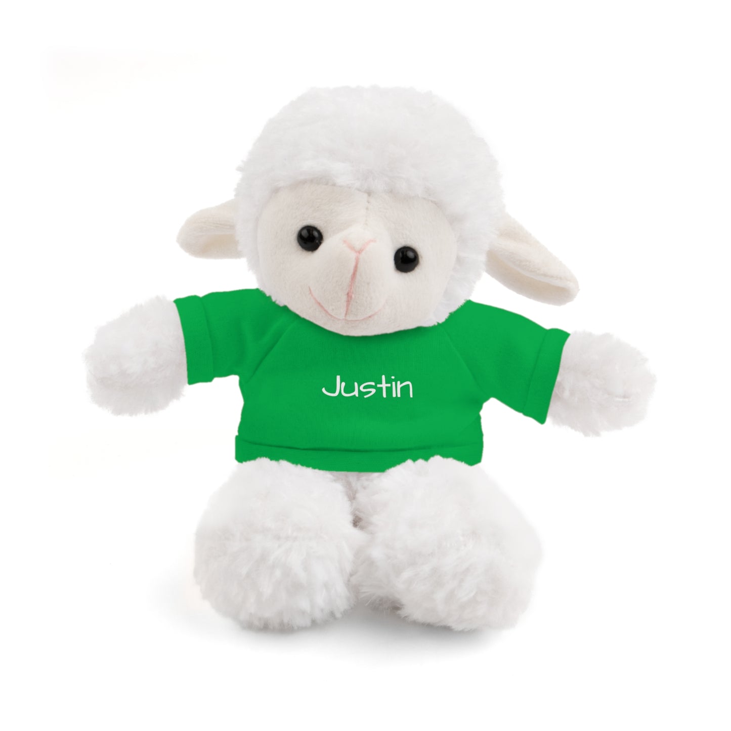 Personalized Name Stuffed Animal with T-Shirt