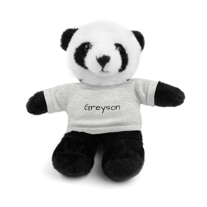 Personalized Name Stuffed Animal with T-Shirt