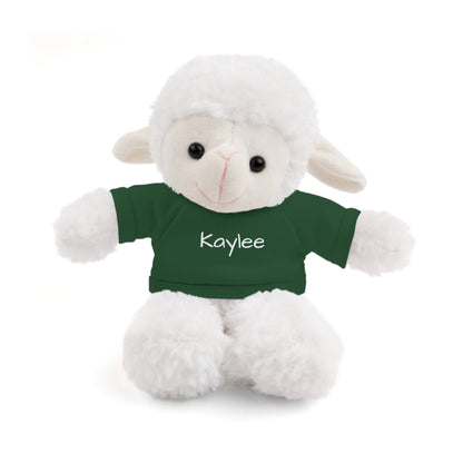Personalized Name Stuffed Animal with T-Shirt