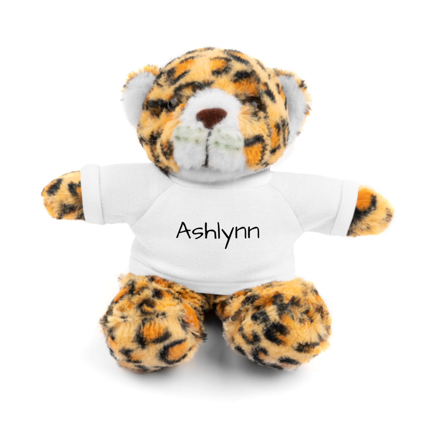 Personalized Name Stuffed Animal with T-Shirt