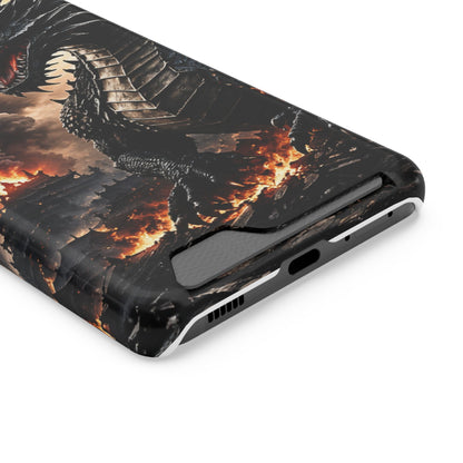 Ashen Dominion™ Dragon Samsung Galaxy Case with Card Holder