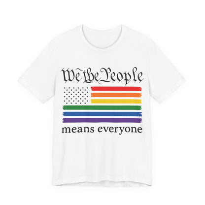 United in Color™ We the People Pride Rainbow T-Shirt