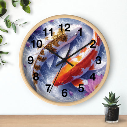 Lotus Ascension™ Wall Clock