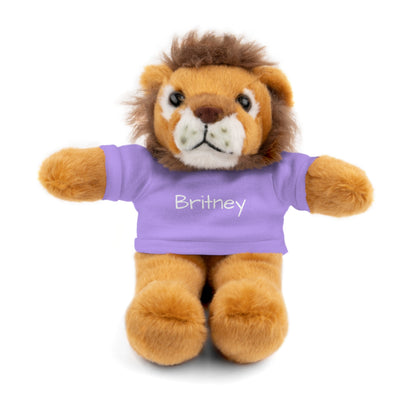 Personalized Name Stuffed Animal with T-Shirt