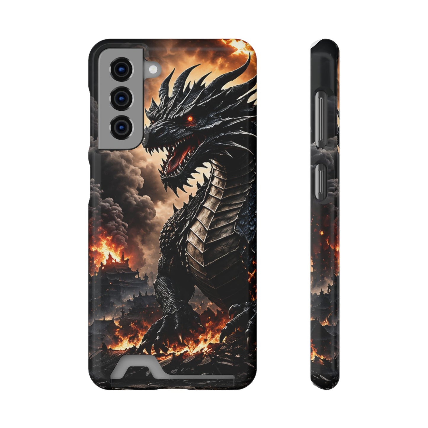 Ashen Dominion™ Dragon Samsung Galaxy Case with Card Holder