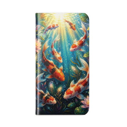 Koi Serenity™ iPhone Flip Wallet Case