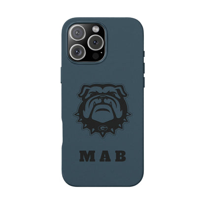 Personalized Georgia Bulldog™ Engraved iPhone Leather Case