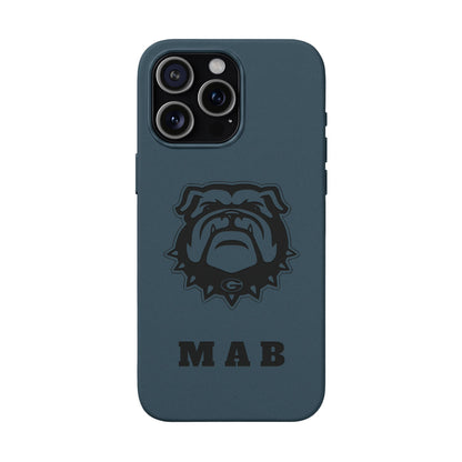 Personalized Georgia Bulldog™ Engraved iPhone Leather Case