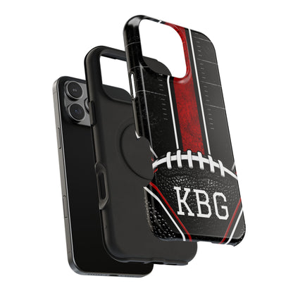 Redline Gridiron™ Personalized Impact-Resistant iPhone Case
