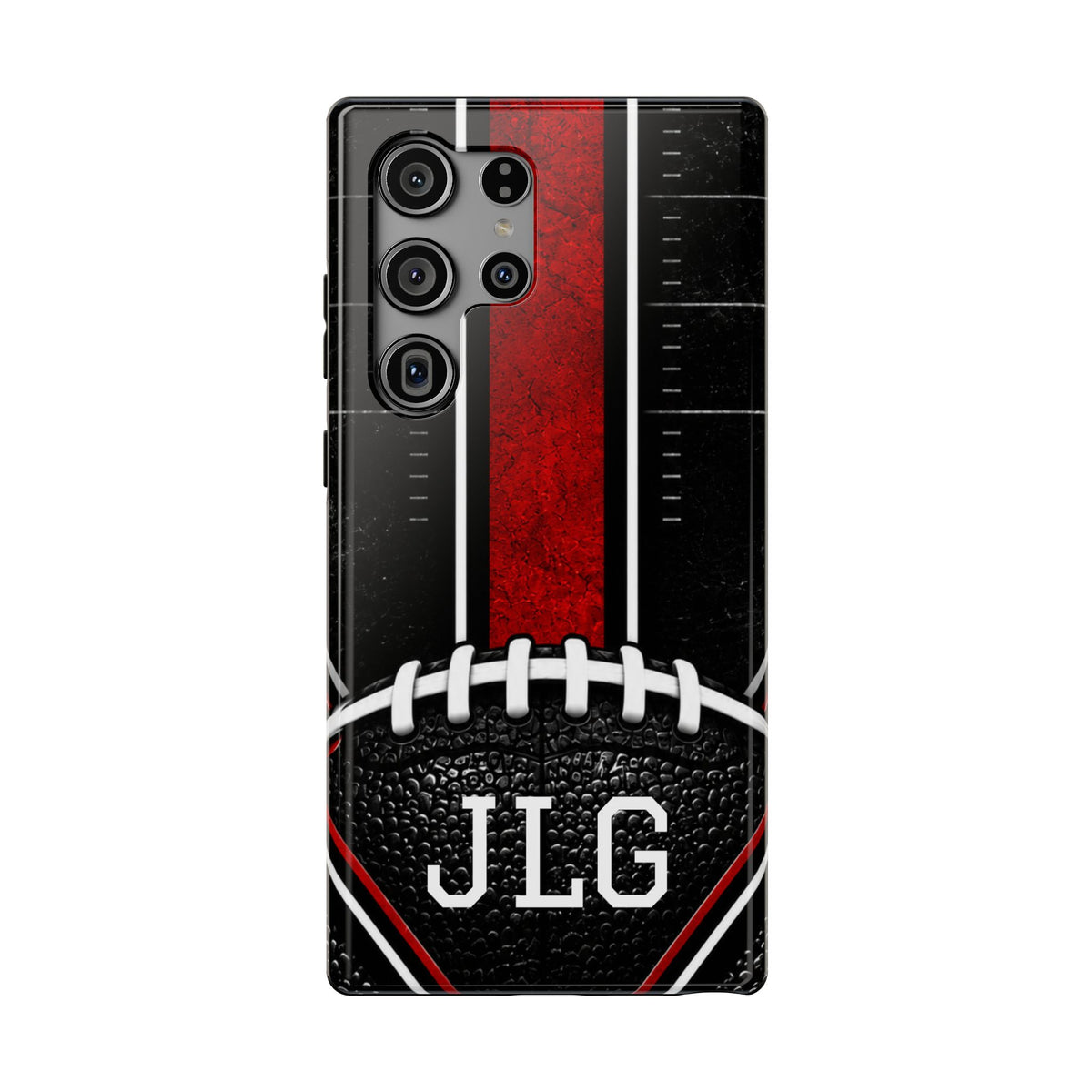 Redline Gridiron™ Personalized Samsung Galaxy Impact-Resistant Case