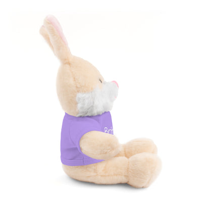 Personalized Name Stuffed Animal with T-Shirt