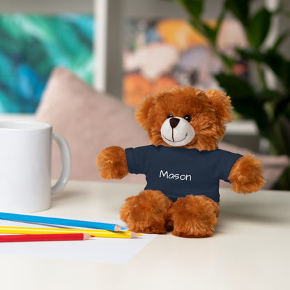 Personalized Name Stuffed Animal with T-Shirt
