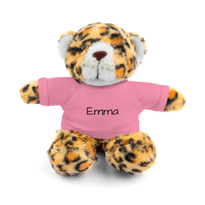 Personalized Name Stuffed Animal with T-Shirt
