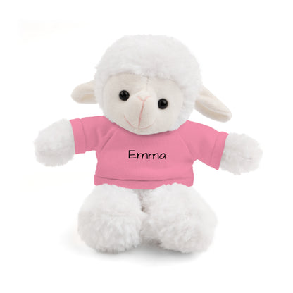 Personalized Name Stuffed Animal with T-Shirt