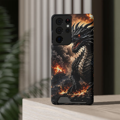 Ashen Dominion™ Dragon Samsung Galaxy Case with Card Holder